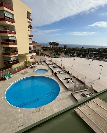 Terrassenapartment Mit Pool Tenerife Sur Lägenhet *